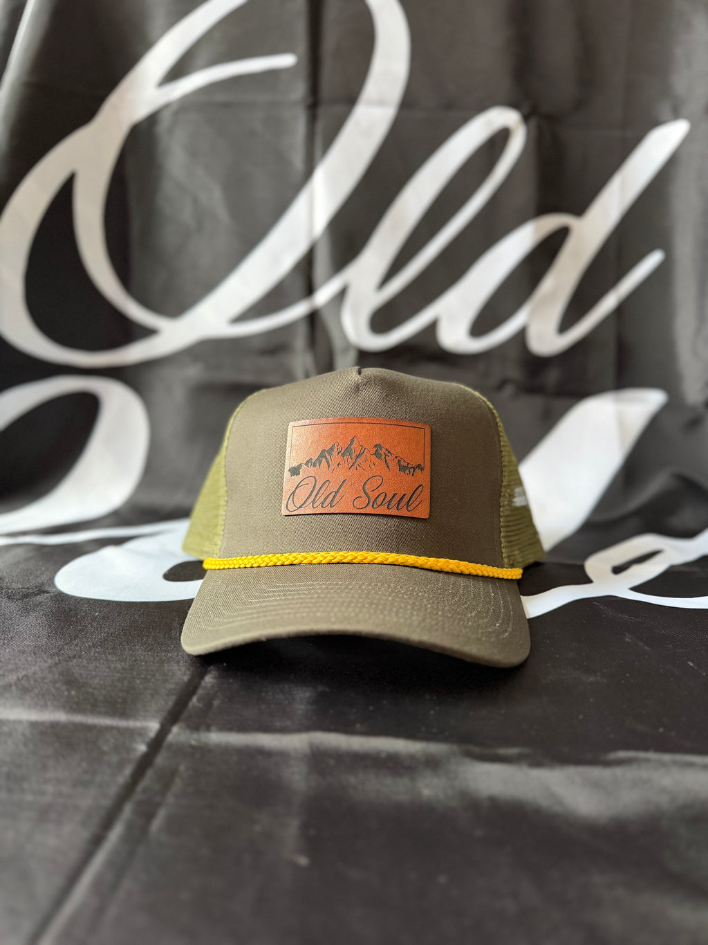 Stone Wash Patch Cap