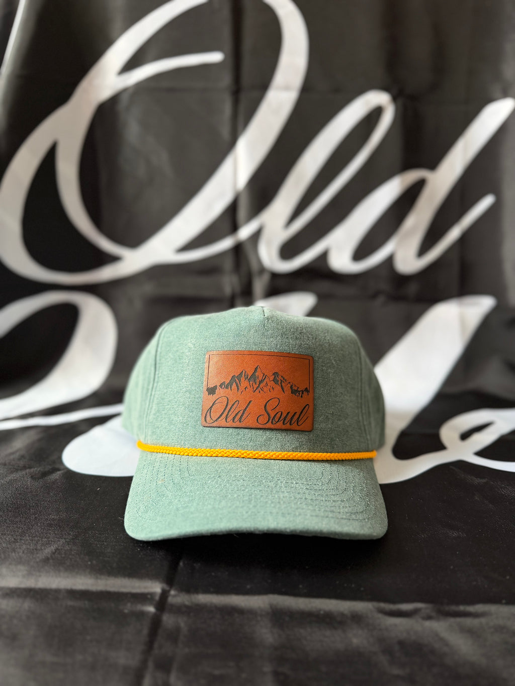 Stone Wash Patch Cap