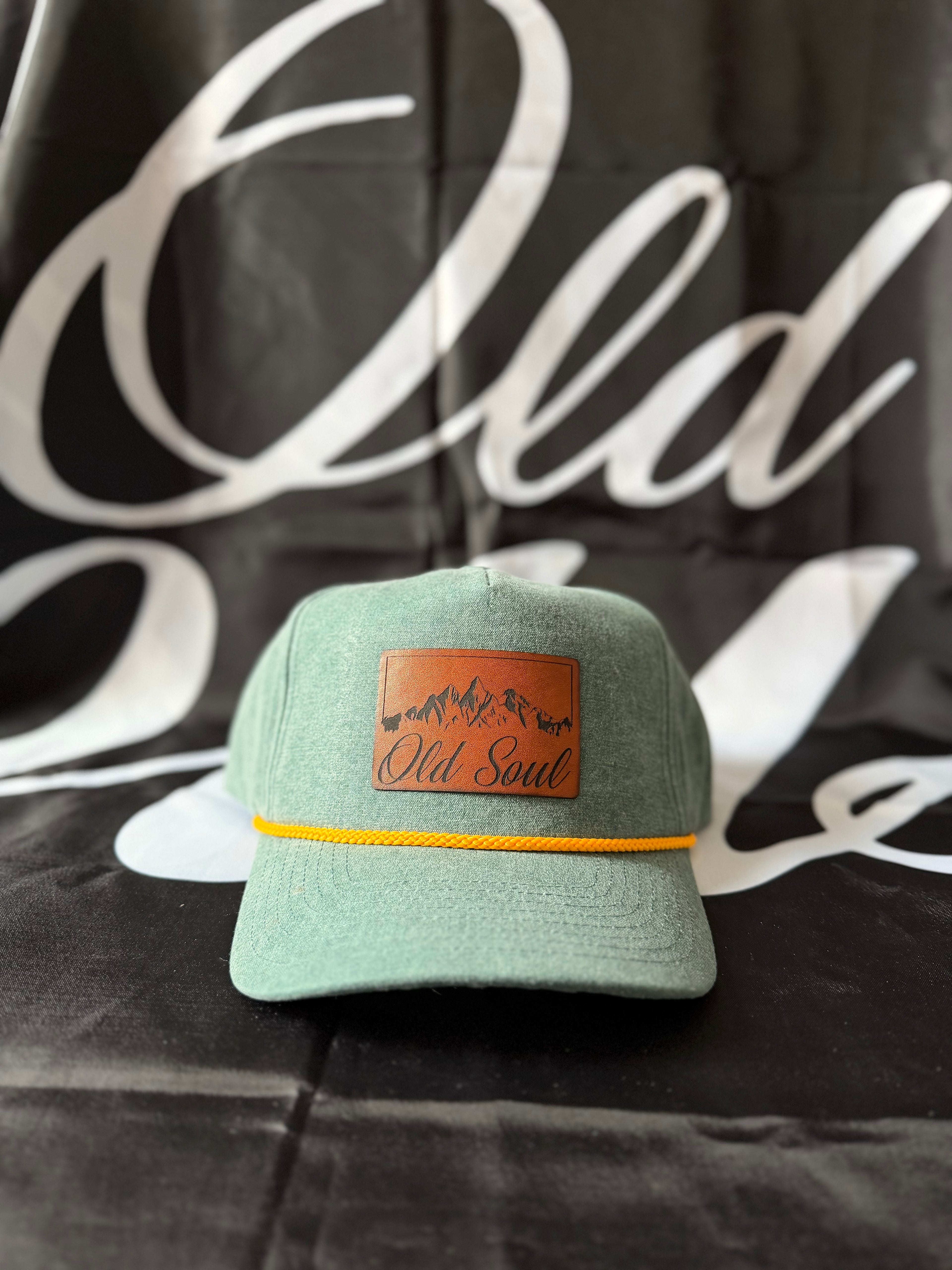 Stone Wash Patch Cap