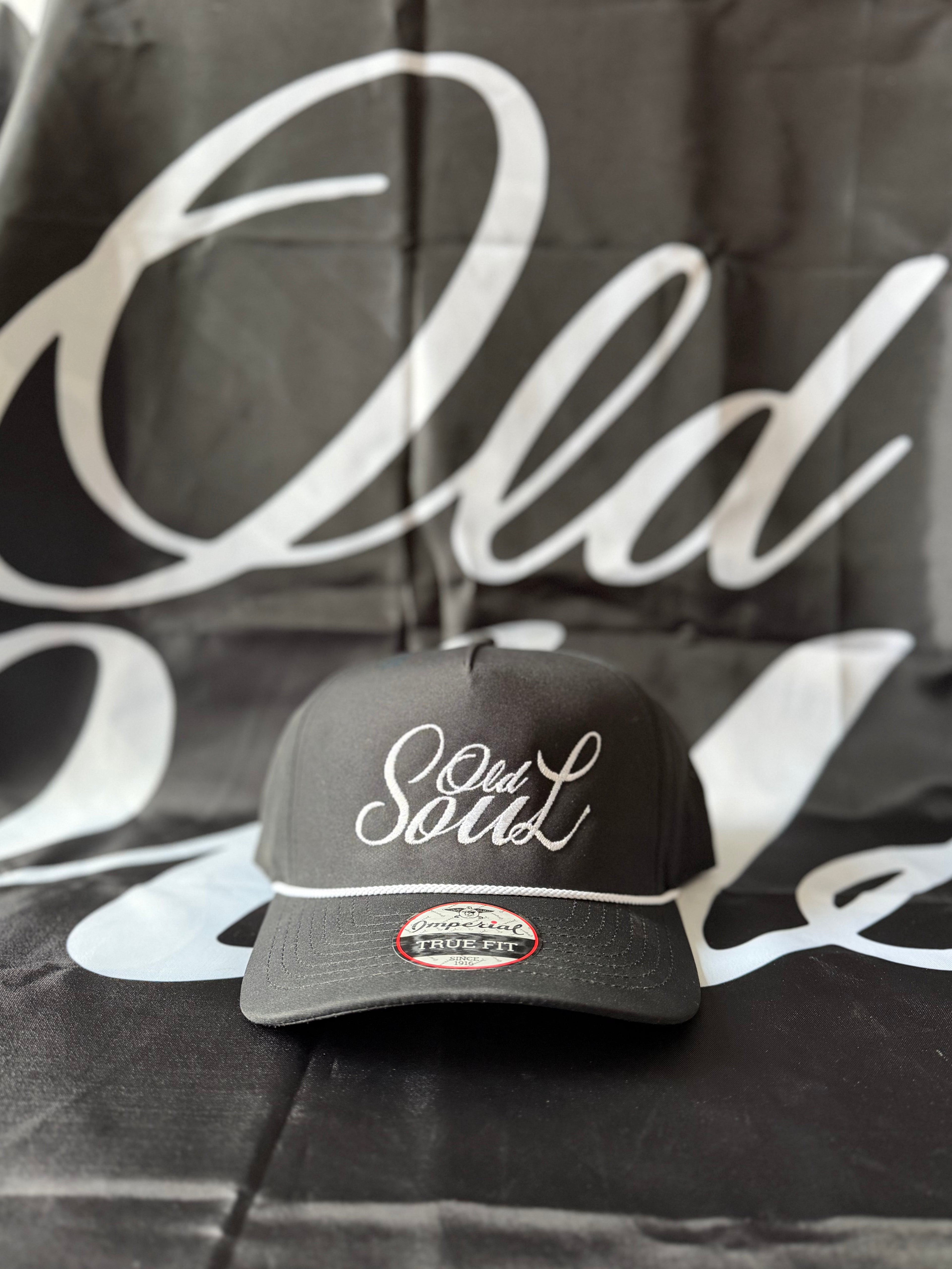 OG Script Hat Black