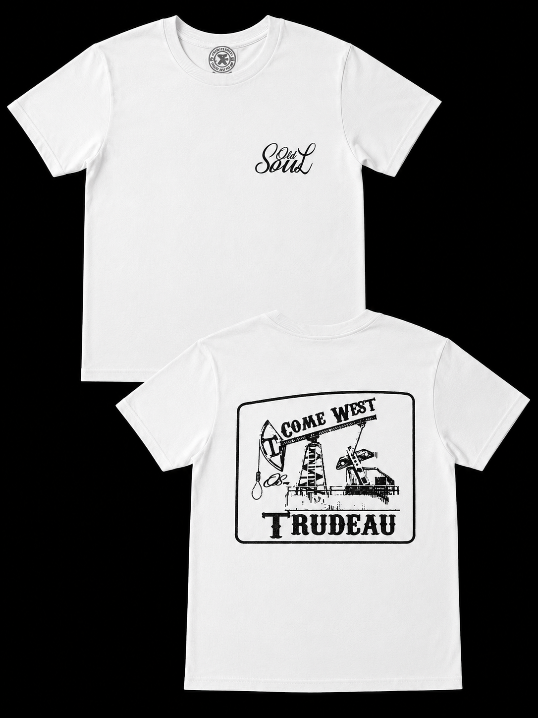 Retro Come West Trudeau T-Shirt