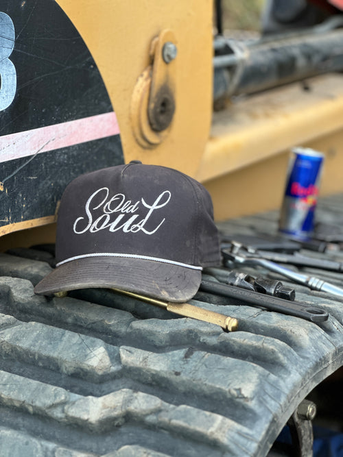 OG Script Hat Black